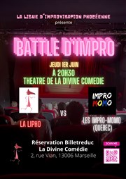 Battle d'impro : la Lipho contre les Impro Momo Divine Comdie Affiche
