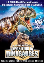 Le Musée Éphémère® : Exposition de dinosaures à Nancy Parc des Expositions - Hall A Affiche