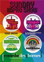 Sunday Impro Show Comdie des 3 Bornes Affiche